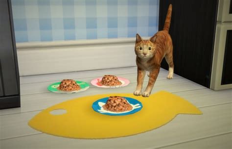 Budgie2budgie Little Cat Food Set • Sims 4 Downloads