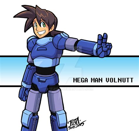 Mega Man Volnutt By Iziziza On Deviantart
