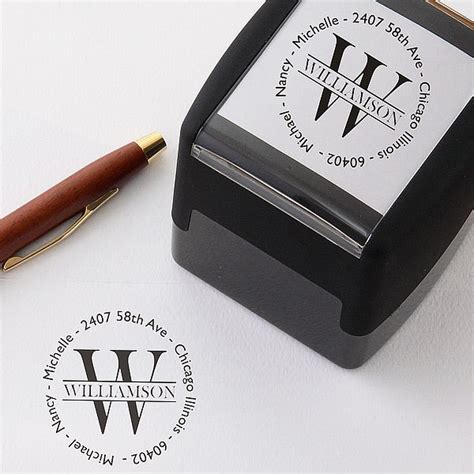 Personalized Stamp Stationery Stamper Address Stamp Self Inking Self