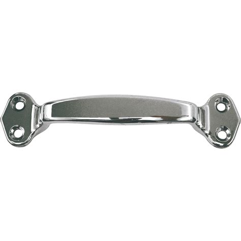 Buyers Chrome Solid Steel Grab Handles — 8 1/4in. L, Model# B2399B2C ...