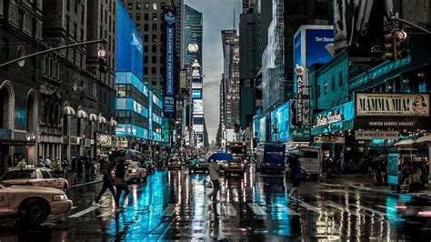New york city 3d wallpaper, high rise buildings and busy street. New York City Wallpapers HD Pictures (77+ background pictures)