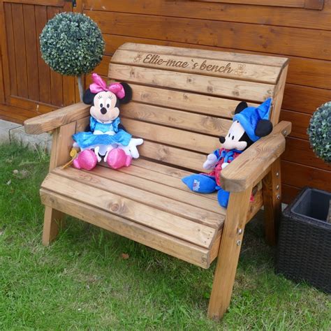 Personalised Childrens Garden Bench