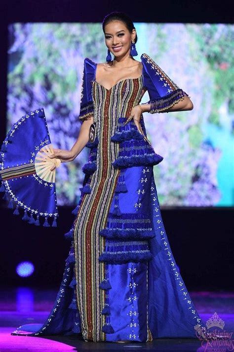 2018 Binibining Pilipinas National Costumes Gallery Royal Dresses