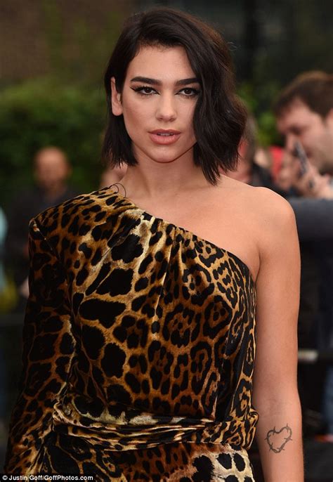 Gq Men Of The Year Dua Lipa Displays Her Wild Side In Edgy Leopard