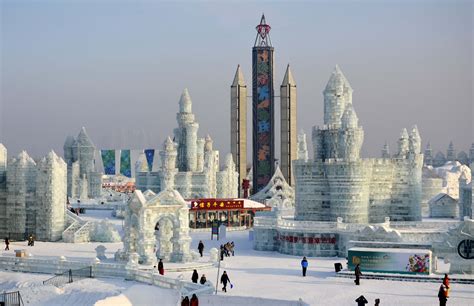 Harbin Die Eisstadt Im Nordosten Chinas