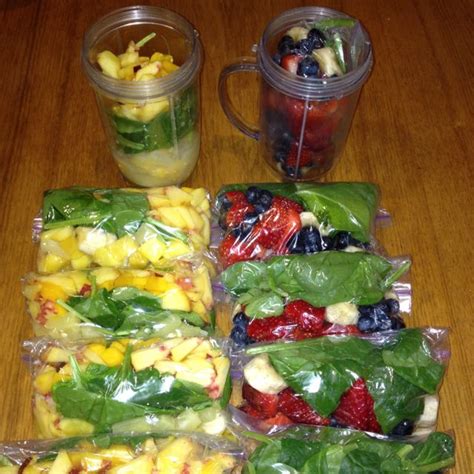 Considering the fact i do not own a good juicer like vitamix but rather an old good friend magic bullet i quickly came up with a recipe for a healthy green smoothie. Pre-assemble smoothie fruits and freeze them. AND I love ...