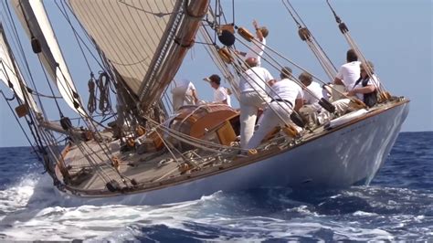 William Fife And Sons Gaff Rigged Cutter Sail Boat Youtube