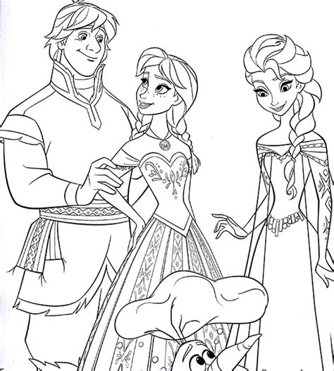 12 (Free) Printable Disney FROZEN Coloring Pages: Anna, Elsa, Olaf...