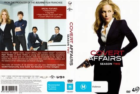 Covercity Dvd Covers And Labels Covert Affairs Season 2