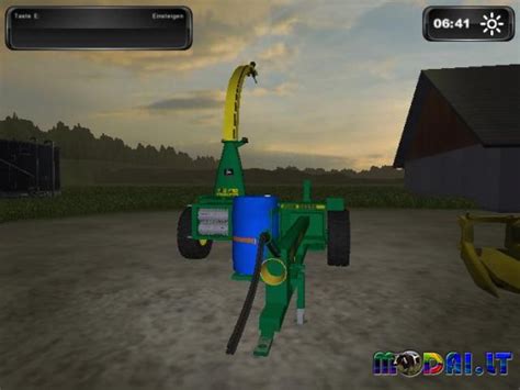 John Deere 3765 Trailed Forage Harvester Modailt Farming Simulator
