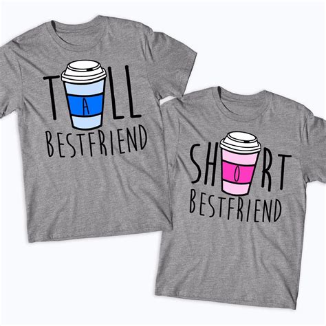 Shirts Cute Best Friend T Shirts Best Friend Matching Shirts