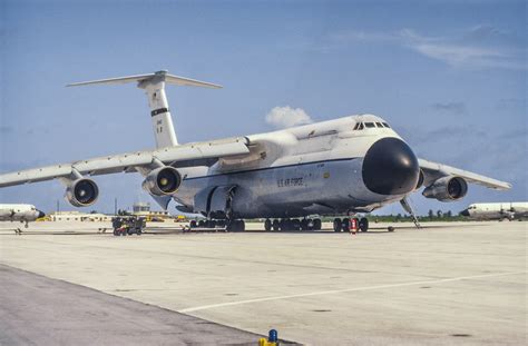 Lockheed C 5a Galaxy Photographed In 1982 During My Postin Flickr