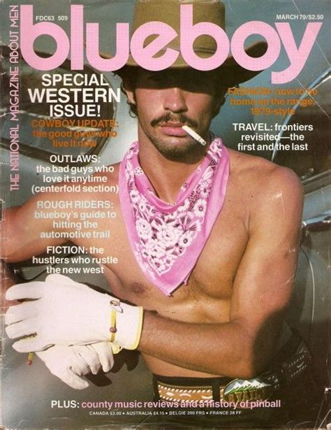 Cowboy Archetype On Blue Boy Magazine 1979 In 2020 Emanzipation