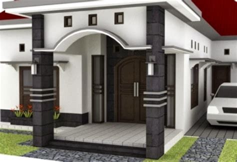 Teras rumah selain memiliki fungsi untuk mempercantik rumah minimalis, juga berfungsi sebagai tempat pemilik rumah bersantai. Cara Memilih Bentuk Tiang Teras Rumah Model Minimalis | Konsep Desain Rumah