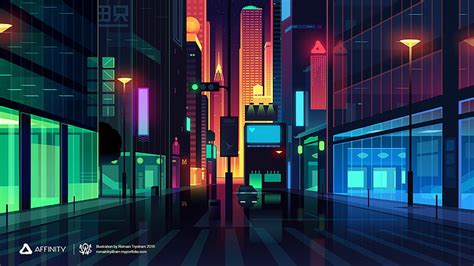 Hd Wallpaper Anime Original Building City Original Anime Street