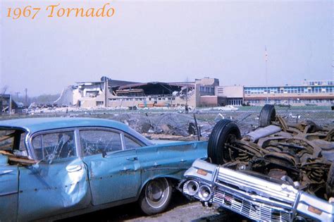 A tornado tore through the chicago suburb of naperville, illinois, just after 11 p.m. Oak Lawn's Desolation after the Tornado Outbreak in 1967 ...