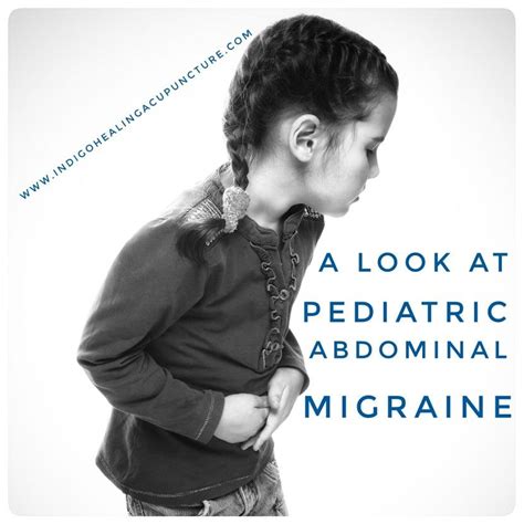 Blog Post About Pediatric Abdominal Migraine Acupuncture Migraine Thai Yoga Massage