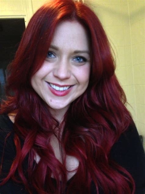 Hair day new hair great hair awesome hair gorgeous hair beautiful freckles beautiful redhead naturally beautiful beautiful boys. Tutorial: How To Colour Your Hair Extensions Red Without ...