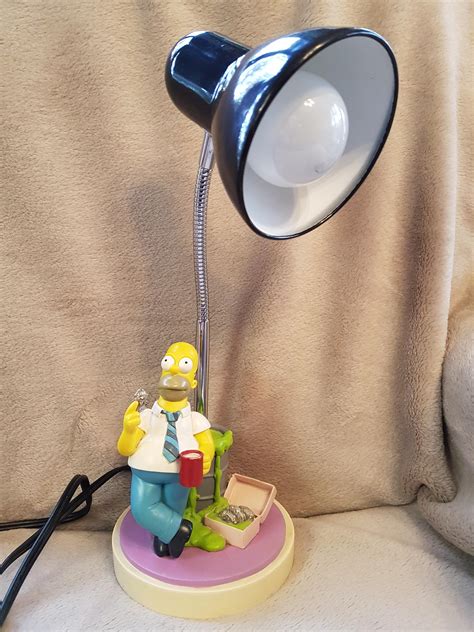 Vintage Homer Simpson Lamp Rthriftstorehauls