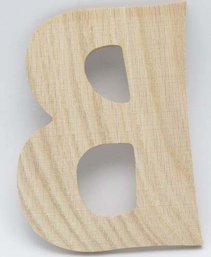 Oak Wood Letters Stainable Letters