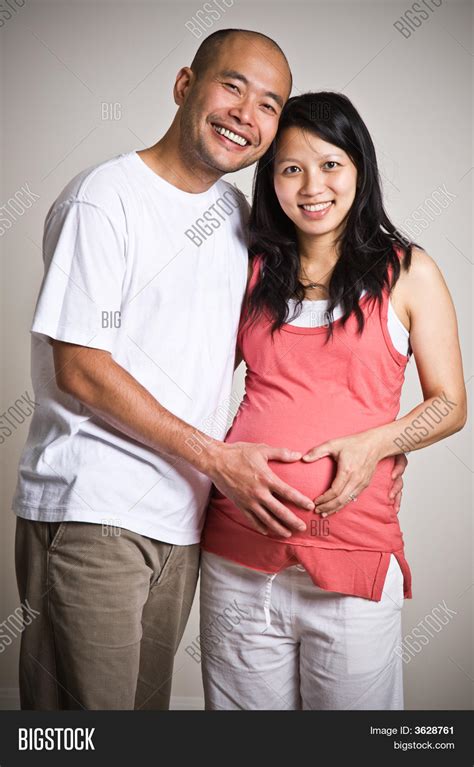 pregnant asian couple image and photo free trial bigstock