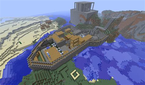 Some awesome builds in a server Minecraft Project