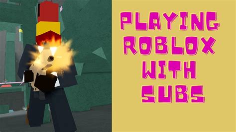 Playing Roblox With Subscribers Livearsenal Vip Server Recoil Bad