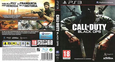 Caratula De Call Of Duty Black Ops Playstation 3 Dvd ~ Super