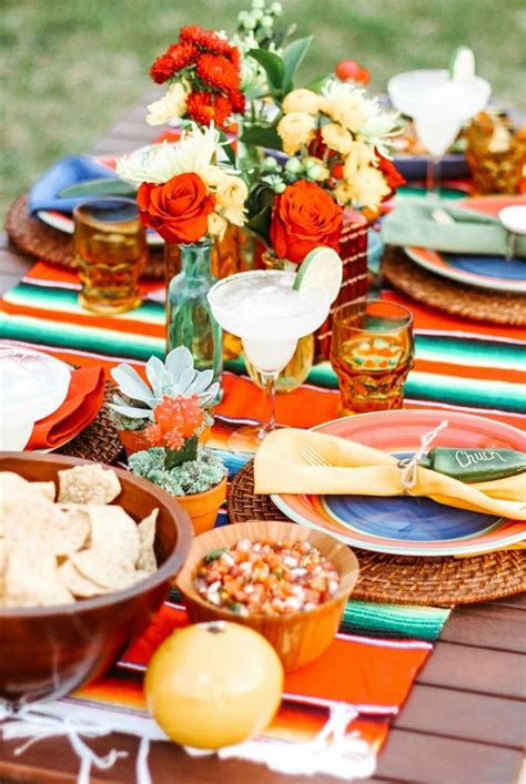 Mexican Theme Dinner Party Ideas And Tablescape Celebrations At Home Mexican Dinner Party