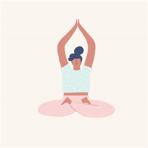 Royalty Free Yoga Breath Clip Art Vector Images And Illustrations Istock