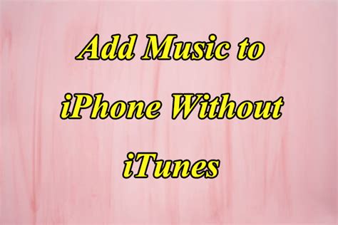 Apple's ios devices are designed to sync with a single library on a specific mac or pc. 3 Useful Ways to Add Music to iPhone Without iTunes