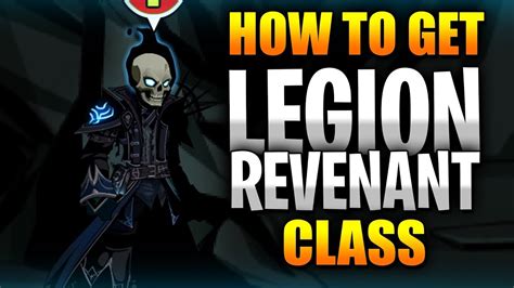 How To Get Legion Revenant Class Aqw Best Free Farming Class Youtube