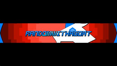 Current Animated Youtube Banner By Randomwithagoat On
