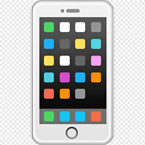 흰색 스마트 폰 일러스트 세계 이모티콘의 날 Iphone Emojipedia Whatsapp Telefono 전자 제품