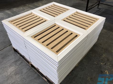 MDF, decorative acoustic ceiling panels - Scandinavian Profiles