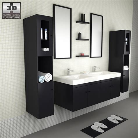 Browse thousands of unique home decor items in store & online today at. Bathroom Furniture 08 Set 3D model - Humster3D