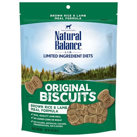 Canned food pairs well with our nature's select dry dog food recipes. Natural Balance L.I.T. Limited Ingredient Treats Brown ...
