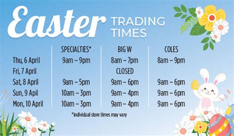 Easter Trading Hours Station Square Shopping Centre