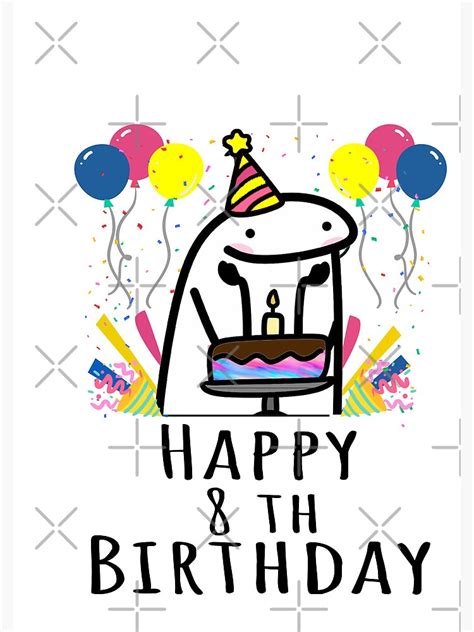 Flork Happy Th Birthday Spiral Notebook By Utopiaxd Redbubble