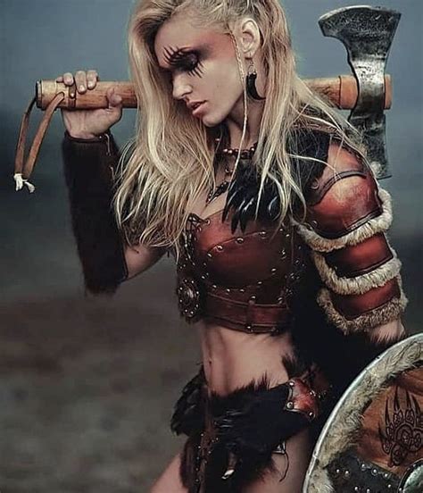 Viking Warrior Woman Viking Queen Warrior Girl Warrior Princess Fantasy Female Warrior
