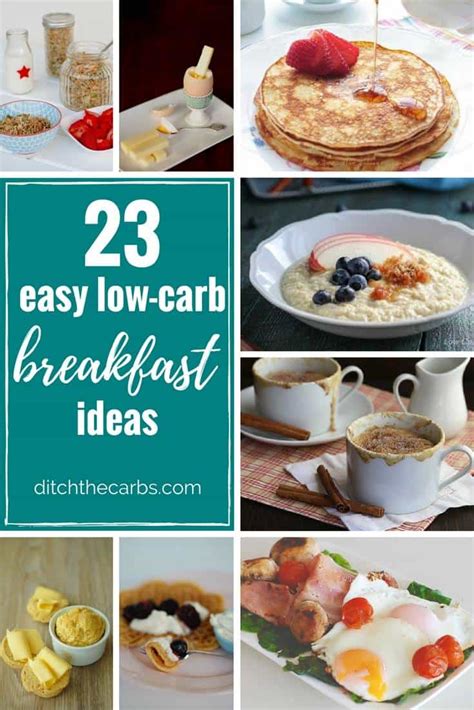 Top with 1/4 cup breadcrumbs; 23 Easy Low Carb Breakfast Ideas