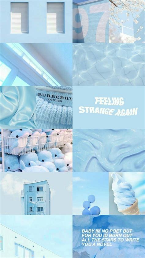 Pastel Blue Aesthetic Iphone Wallpapers On Wallpaperdog