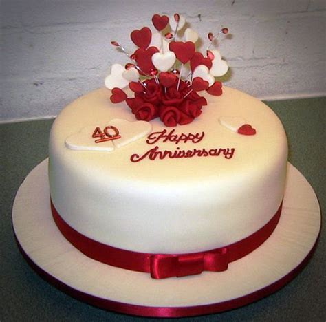 The cake is a buttery yet sweet cake. Sweets Wedding Anniversary Cake : red wedding anniversary ...