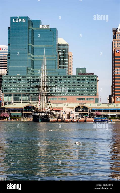 Uss Constellation Inner Harbor Baltimore Md Stock Photo Alamy