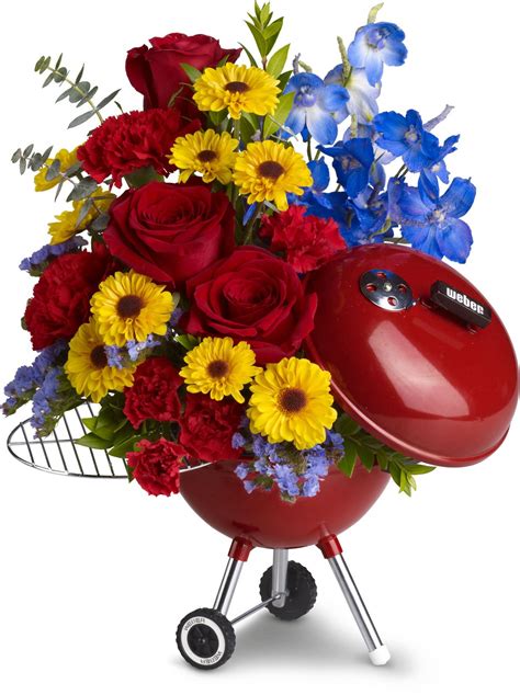 Spring, winter, summer and fall. WEBER King of the Grill by Teleflora | Father's day ...
