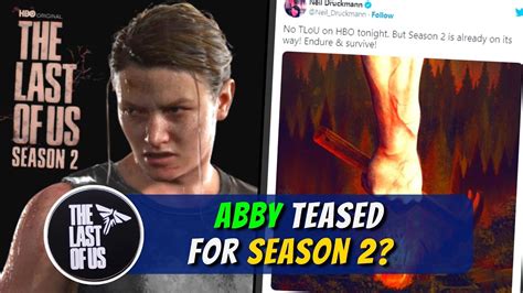 Abbys Debut Teased On First Season 2 Promo Poster The Last Us Hbo