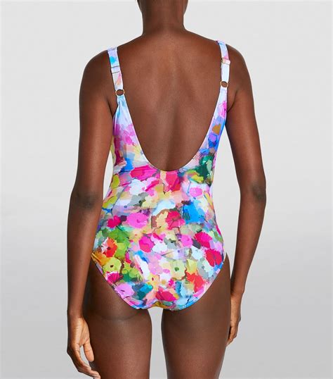 Gottex Floral Swimsuit Harrods Us