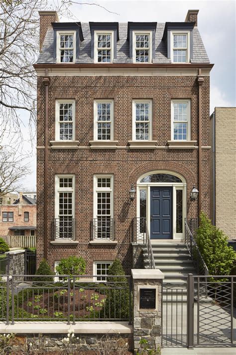 View A Bba Architectss Caption On Dering Hall Townhouse Exterior