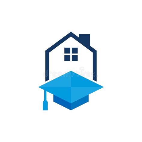 School House Logo Icon Design Stock Vector Illustration Of College