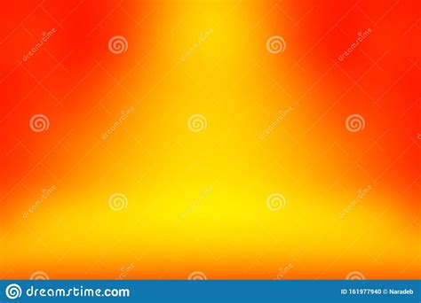 Red And Yellow Color Lighting Sunlight Abstract Background Stock Photo